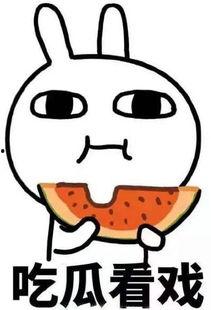 吃瓜看戏必备图片